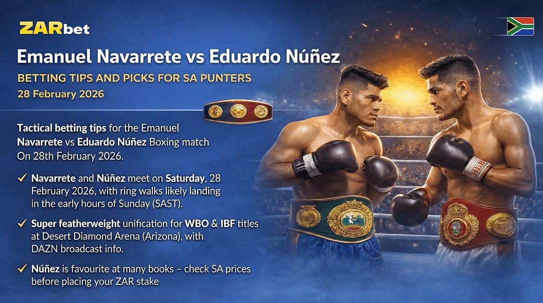 Emanuel Navarrete vs Eduardo Núñez Betting Tips and Picks for SA Punters (28 February 2026)