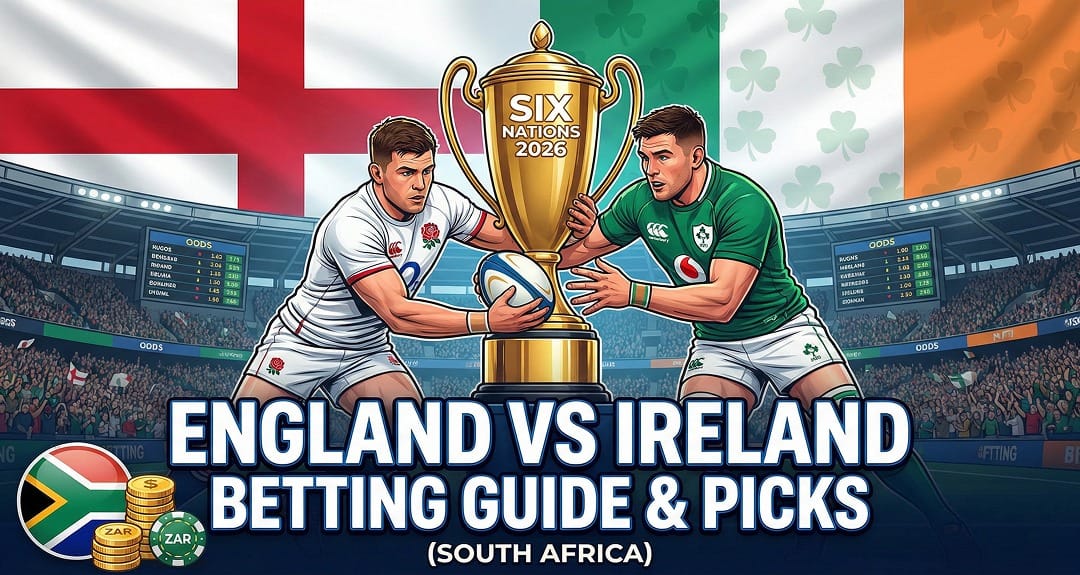 England vs Ireland Six Nations 2026 Betting Guide & Picks (South Africa)