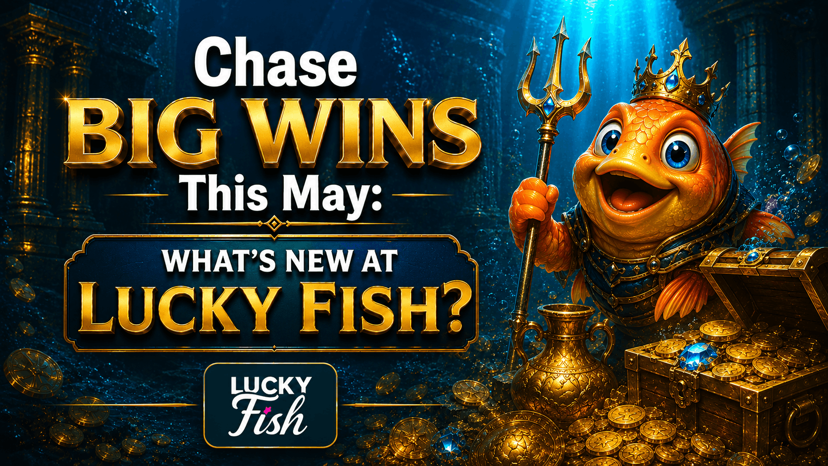 Chase Big Wins This May: What’s New at Lucky Fish?