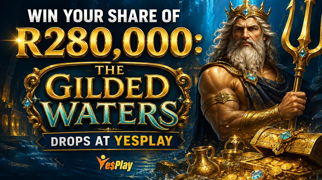 Win Your Share of R280,000 : The Gilded Waters Drops at YesPlay