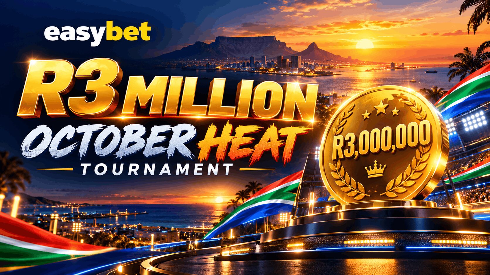 Easybet R3 Million October Heat Tournament