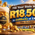 Fill Your Stein With R18,500 in ZARBucks at ZARbet This October